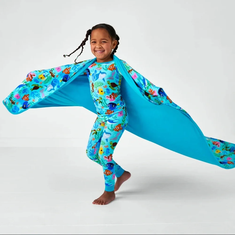 Little Sleepies Nemo’s Reef Large Cloud Blanket
